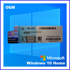 Windows 10 Home OEM Sticker Key