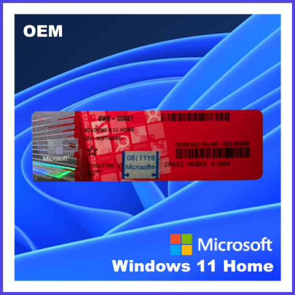 Наклейка Windows 11 Home OEM | Купите Сейчас на SameTe.net